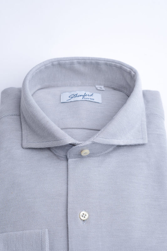 Men's light gray shirt Sthenford Cms02gds