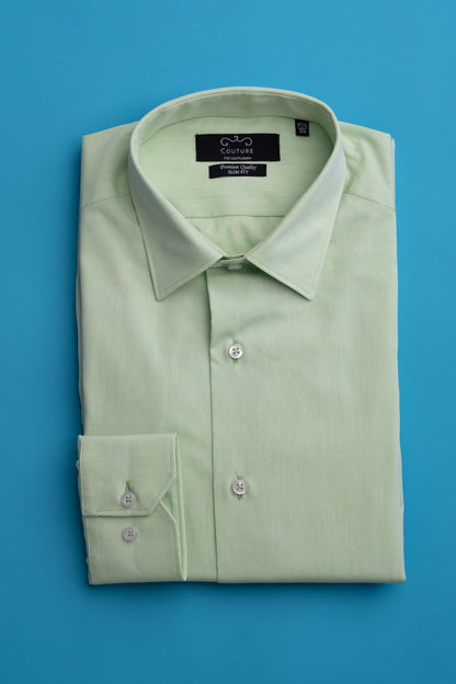 (product) Camasa verde menta slim fit Cms01vm