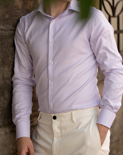 (product) Camasa viola oxford slim fit Cms02vo