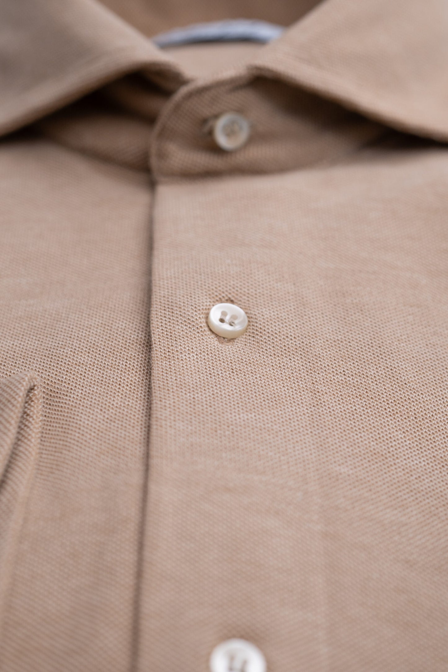 Men's beige shirt Sthenford Cms02bjs