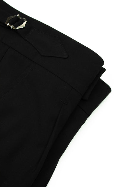 Black Italian style gurkha trousers CFGK006