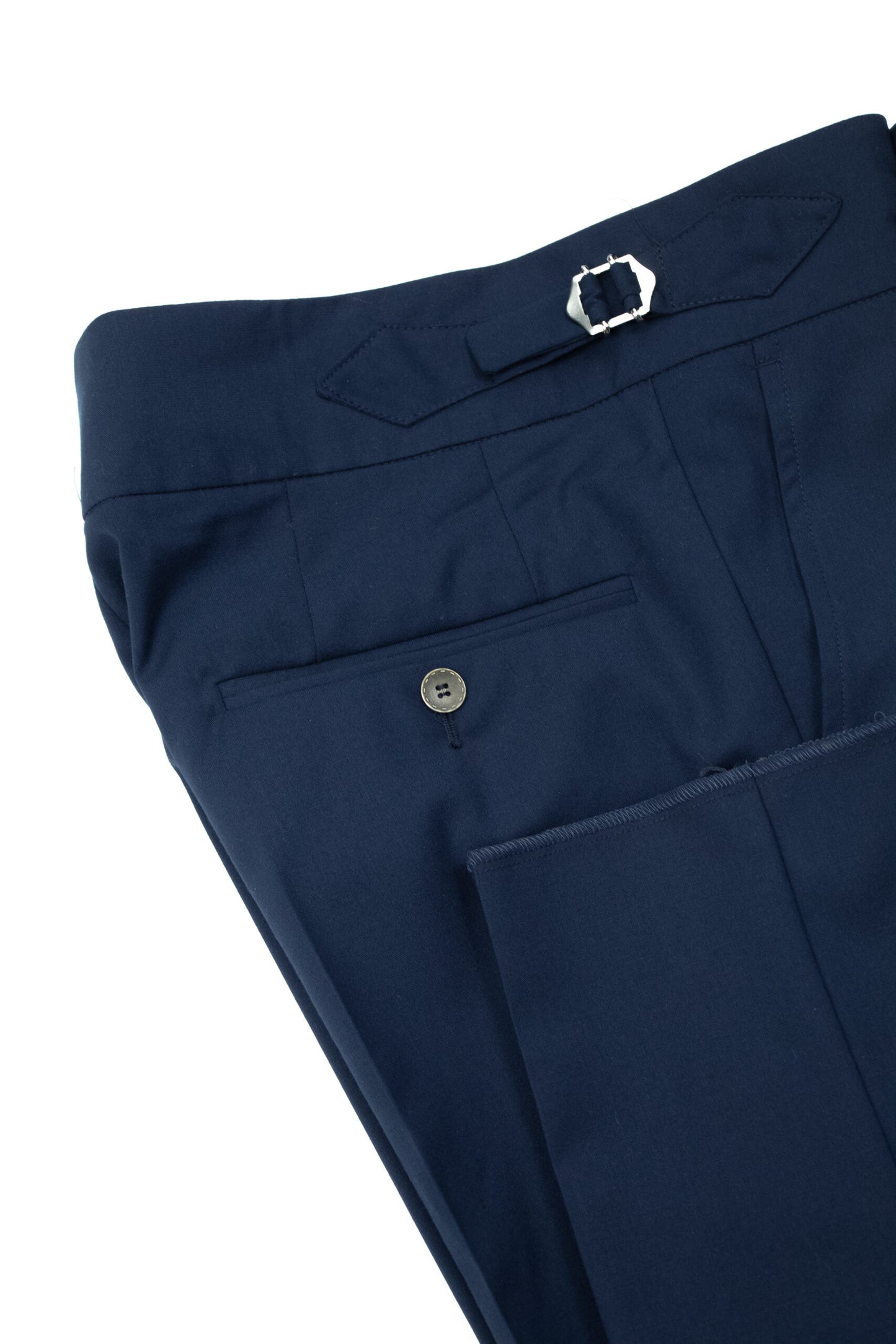 Navy blue Italian style Gurkha trousers CFGK016