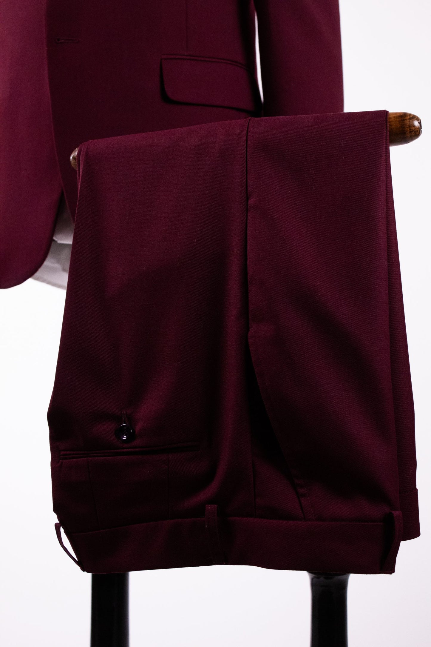 Burgundy Tuscan suit for men CFG04