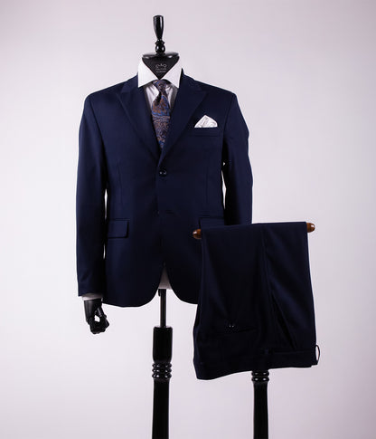 costum bleumarin