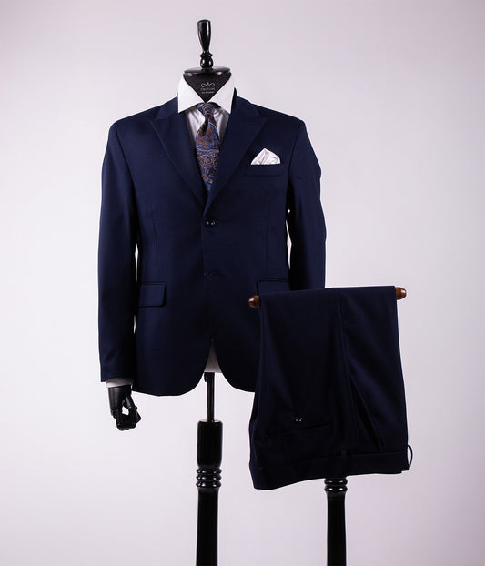 costum bleumarin