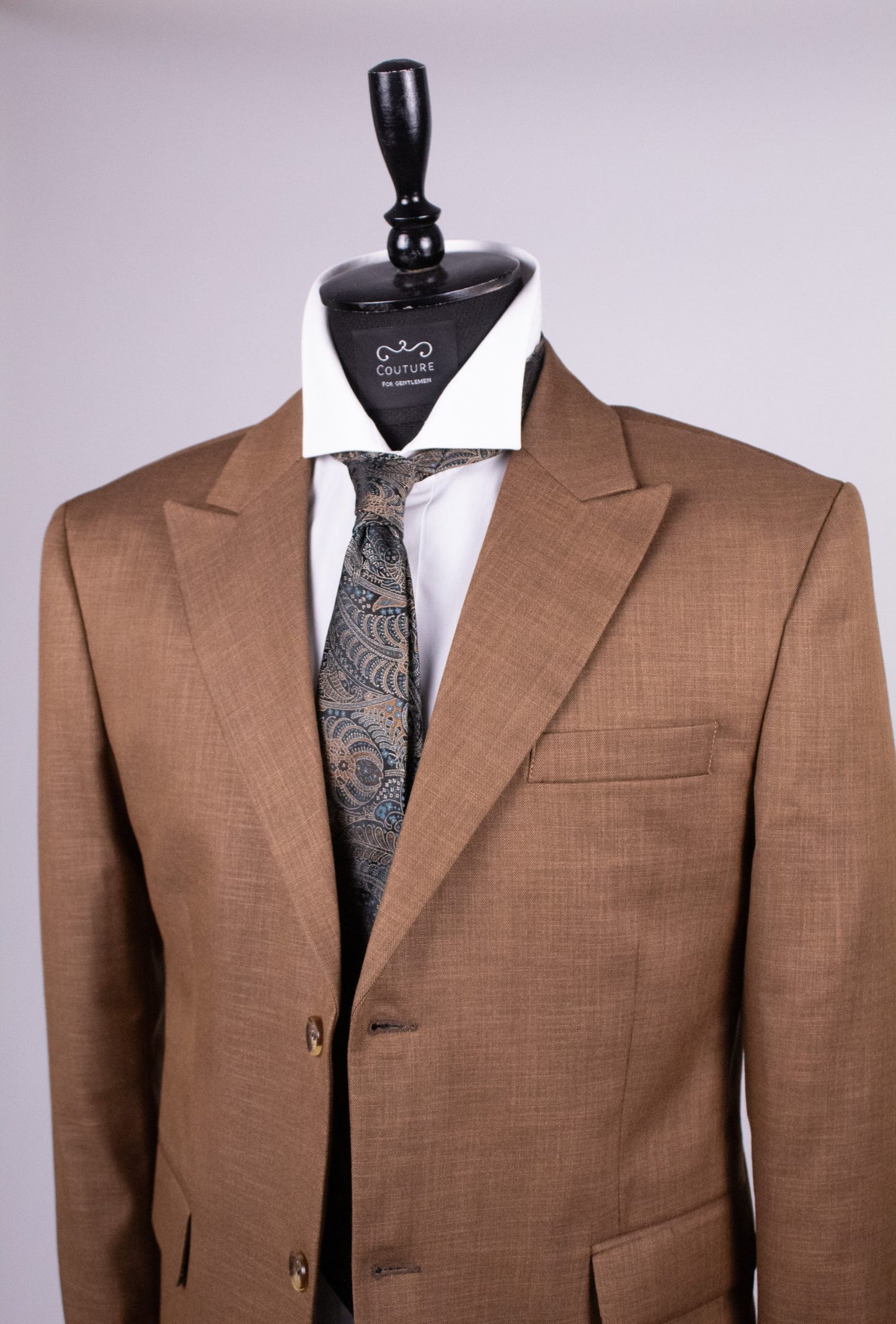 Nice light brown suit for men CFG16