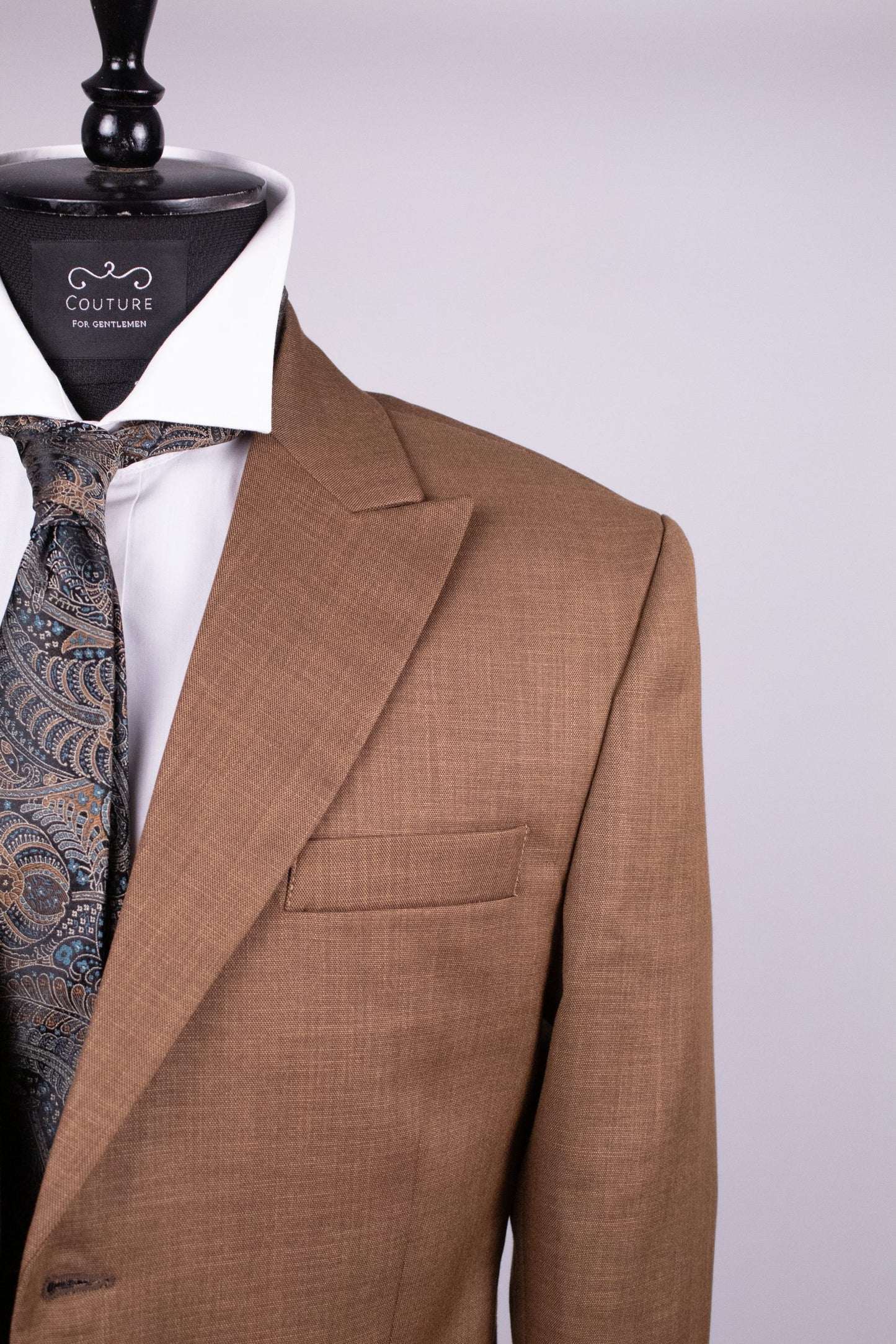 Nice light brown suit for men CFG16