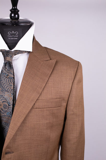 Nice light brown suit for men CFG16